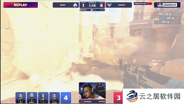 BLAST 赏金赛 S1 决赛：极致突破！Spirit 2-0 Heroic
